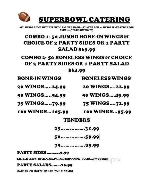 LuLu's Lobster & Wing Shack - Patchogue, NY menu_pic