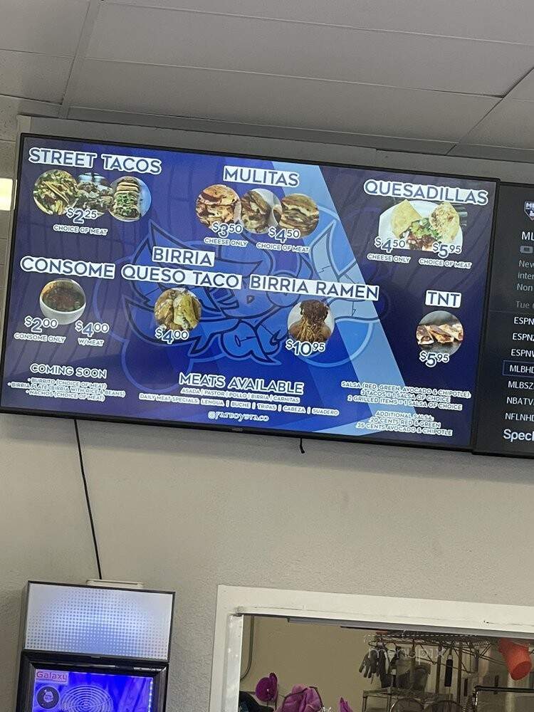 Fatboys Taco - Lancaster, CA menu_pic
