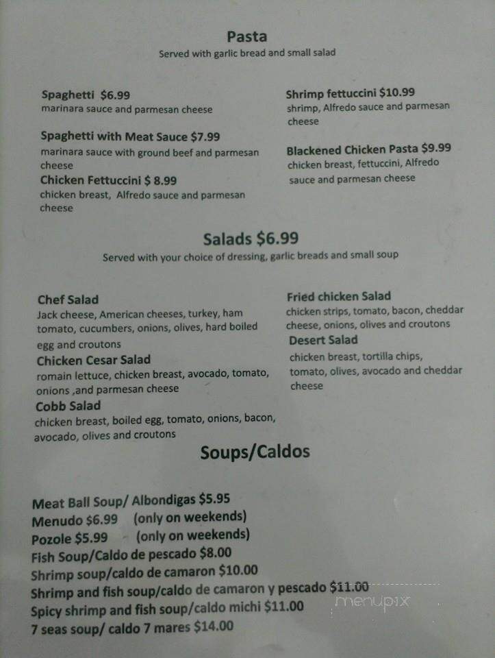 Johnny's Taco Shop - Pahrump, NV menu_pic