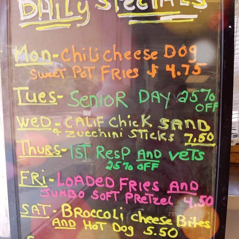 Valley Drive In Tasty Freeze - Shenandoah, PA menu_pic