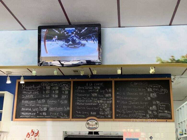Anny's Dairy Bar - New Westminster, BC menu_pic