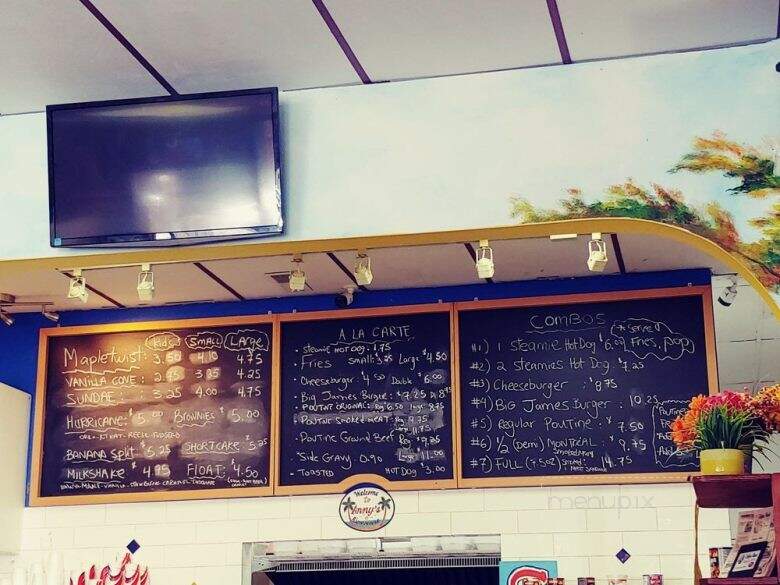 Anny's Dairy Bar - New Westminster, BC menu_pic
