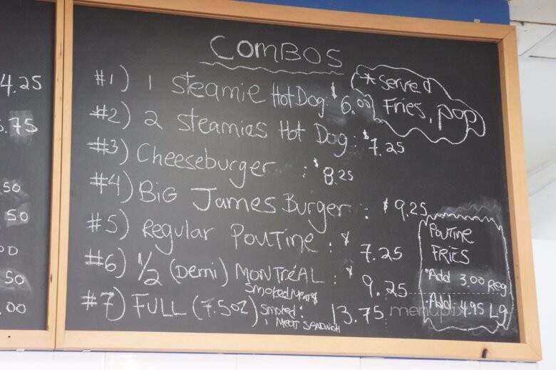 Anny's Dairy Bar - New Westminster, BC menu_pic
