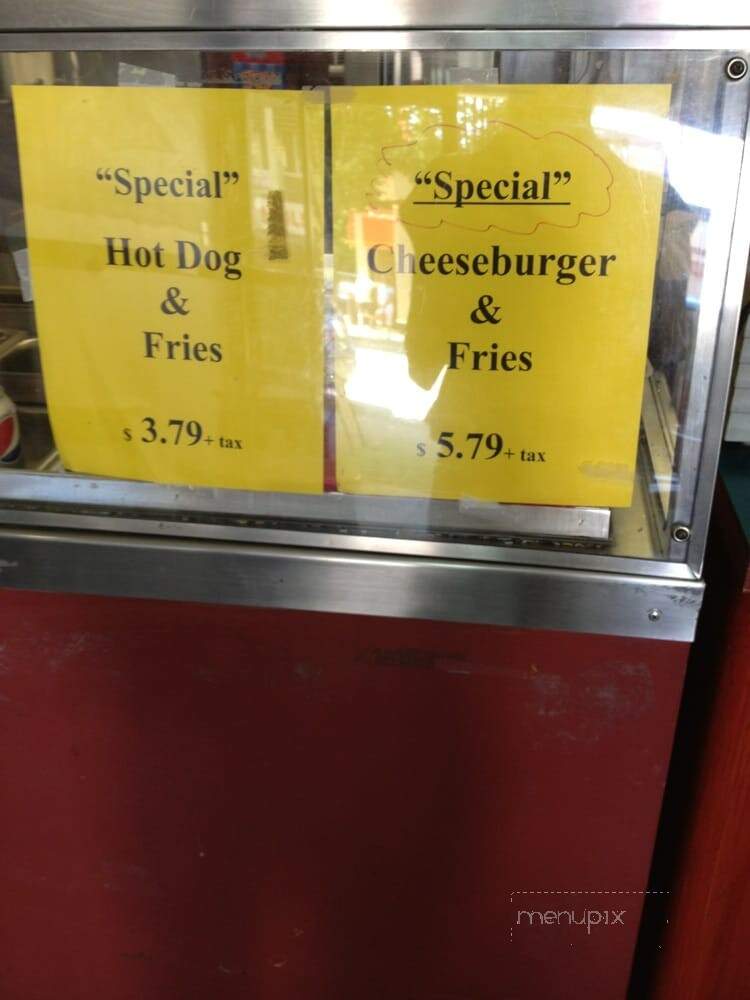 Anny's Dairy Bar - New Westminster, BC menu_pic