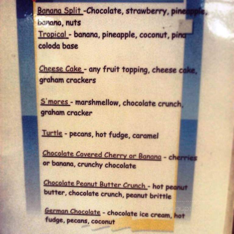 Tasty Creme Of Library - South Park, PA menu_pic
