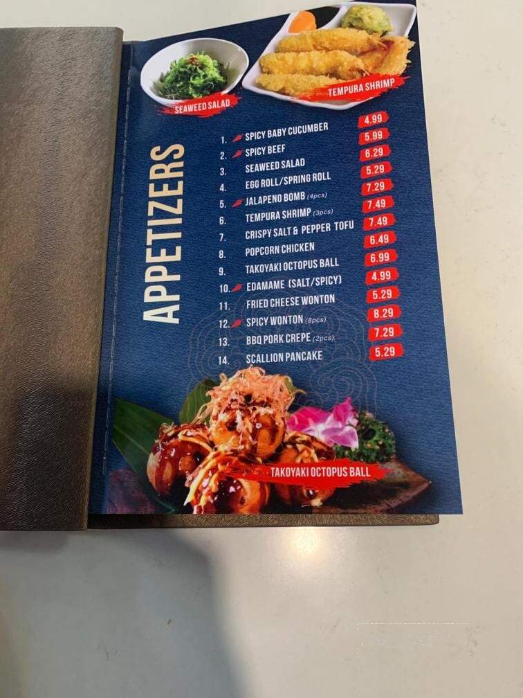 Fun Noodle Bar - Santa Fe, NM menu_pic