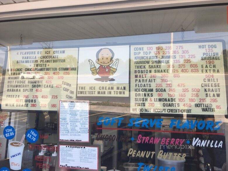 Del's Freez - Melbourne, FL menu_pic
