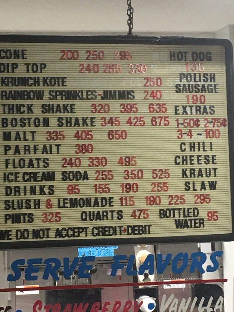 Del's Freez - Melbourne, FL menu_pic