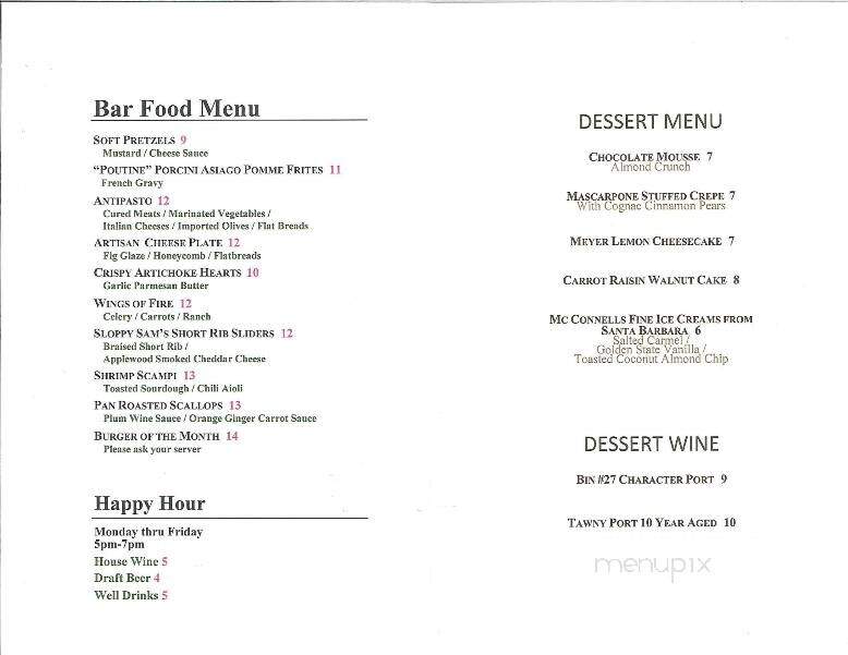 The Orchard Restaurant - Doubletree Hotel - Claremont, CA