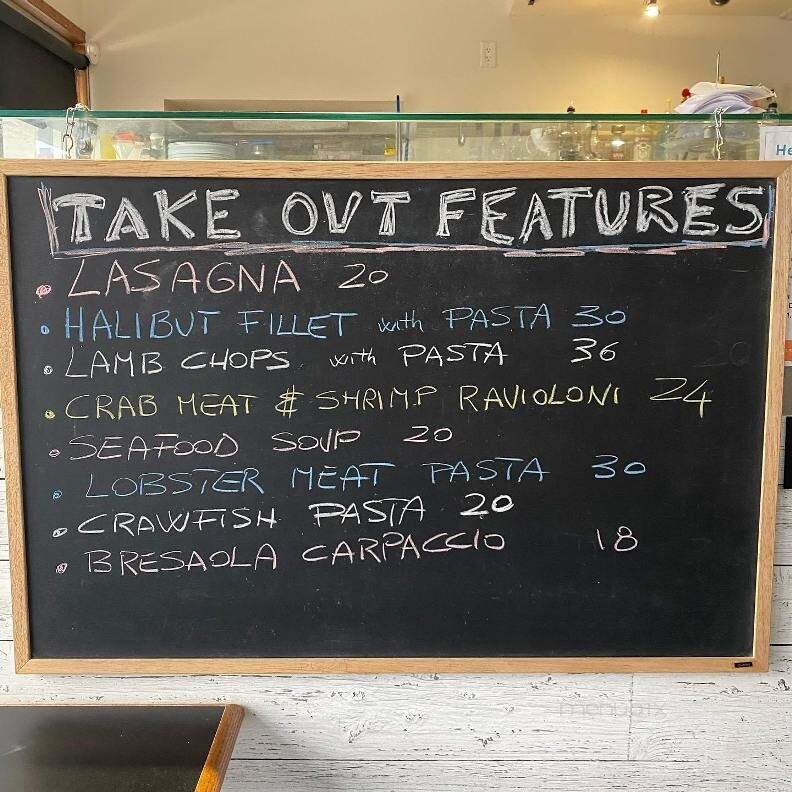 Gusto Ferrari - Penticton, BC menu_pic