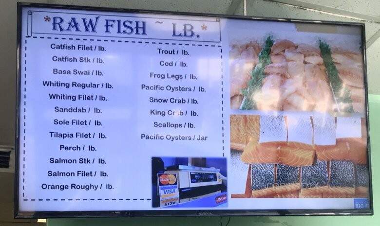Big Fish Market - Inglewood, CA menu_pic