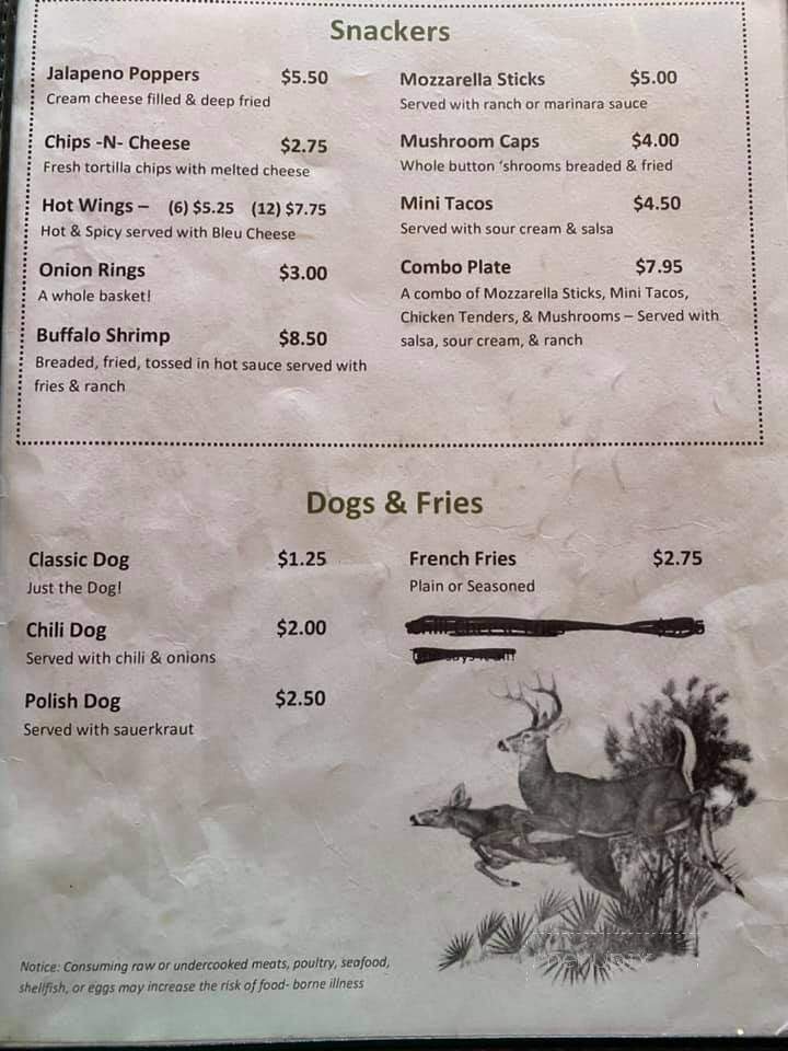 B C Bar & Grill - Barton City, MI menu_pic