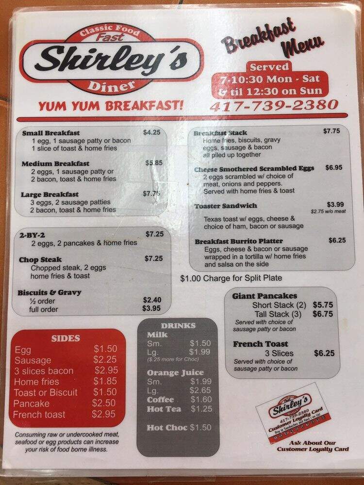 Shirley's Diner - Kimberling City, MO