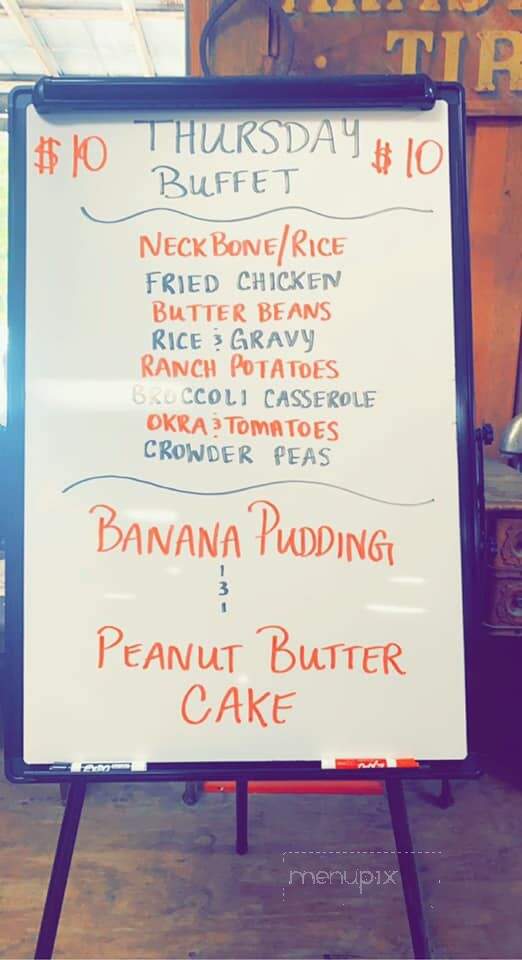 Lynn & Bob's Bar-B-Q Place - Swainsboro, GA menu_pic