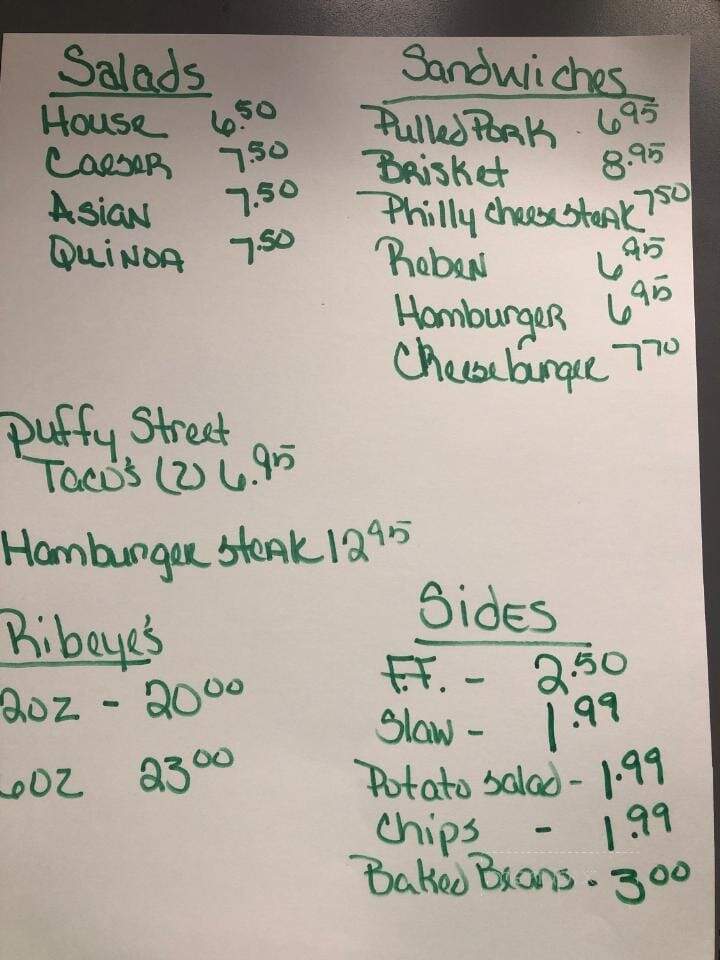 Chef's - Monticello, AR menu_pic