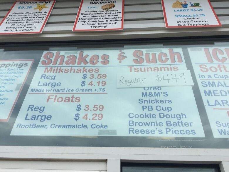 Sharky's Snack Shack - Alexandria, KY menu_pic