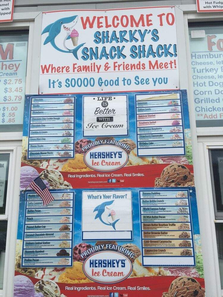 Sharky's Snack Shack - Alexandria, KY menu_pic