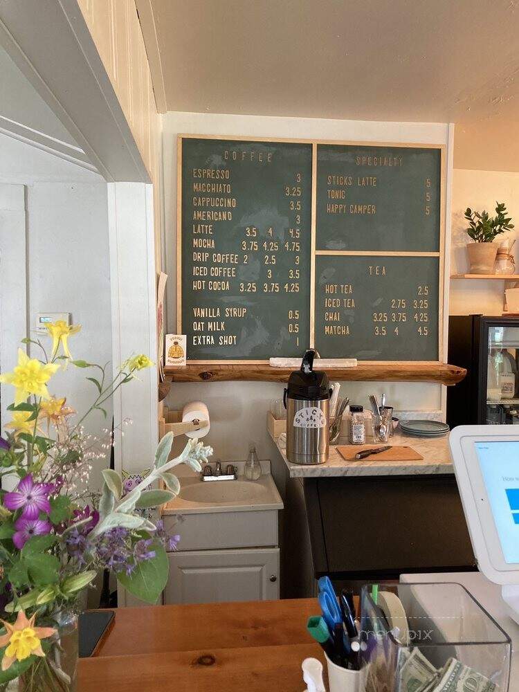 Sticks Coffee - Mariposa, CA menu_pic