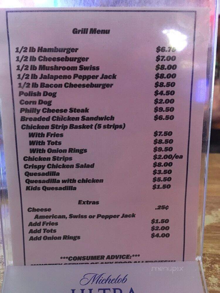Pop's Inn - Park City, MT menu_pic