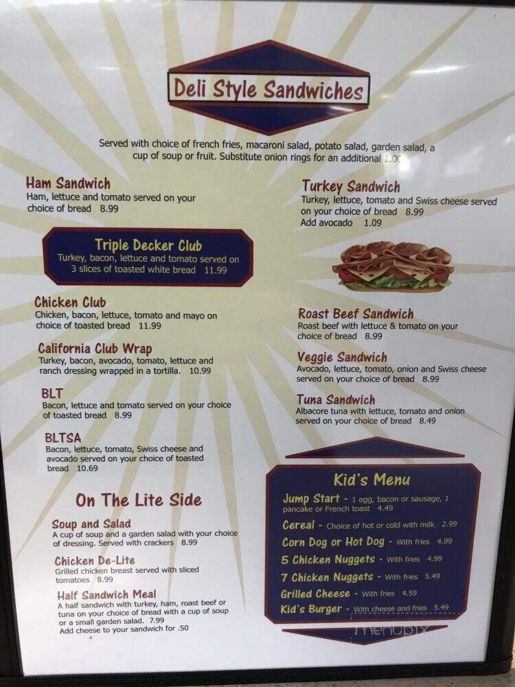 Hamilton's Cafe - Hughson, CA menu_pic