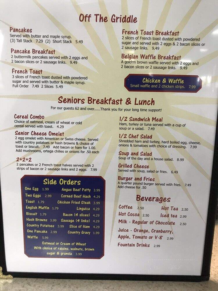 Hamilton's Cafe - Hughson, CA menu_pic