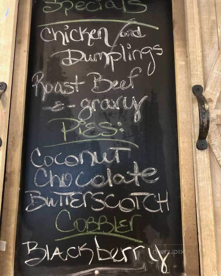 Southern Crossroads - Lenoir, NC menu_pic