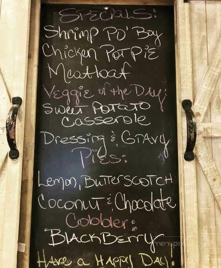 Southern Crossroads - Lenoir, NC menu_pic