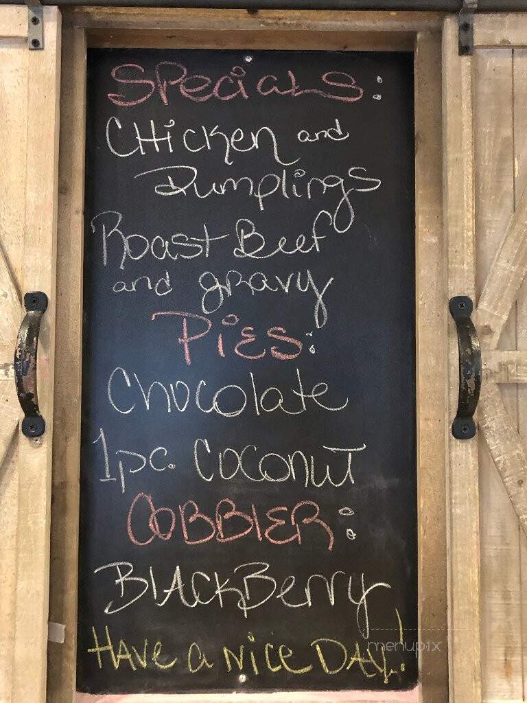 Southern Crossroads - Lenoir, NC menu_pic