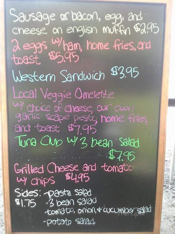 Copper Plate - Barton, VT menu_pic