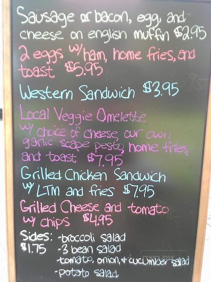 Copper Plate - Barton, VT menu_pic