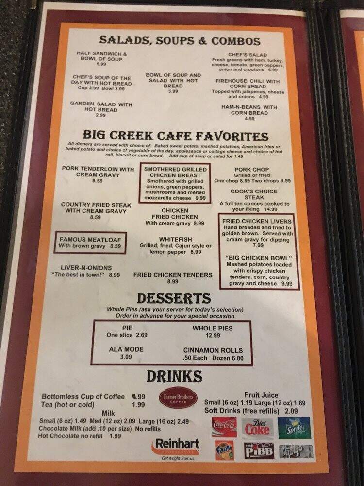 Big Creek Cafe - Pleasant Hill, MO