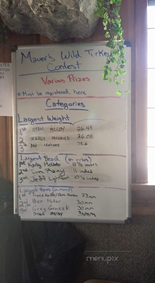 Mauer Brothers Liquors - Altura, MN menu_pic
