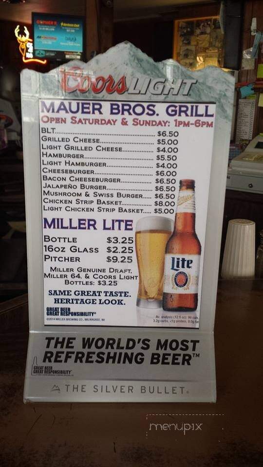 Mauer Brothers Liquors - Altura, MN menu_pic