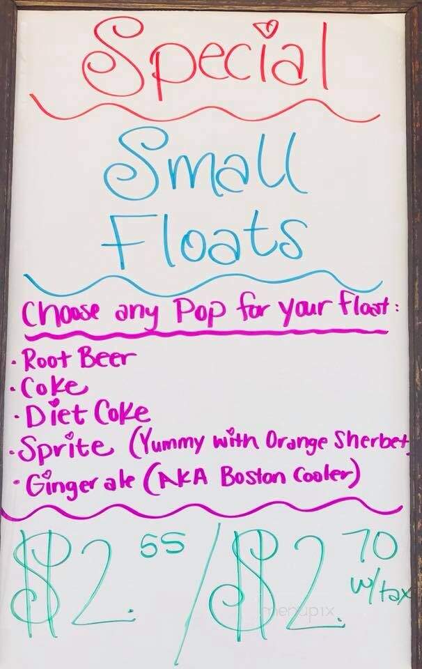 Ball's Softee Creme - Lowell, MI menu_pic