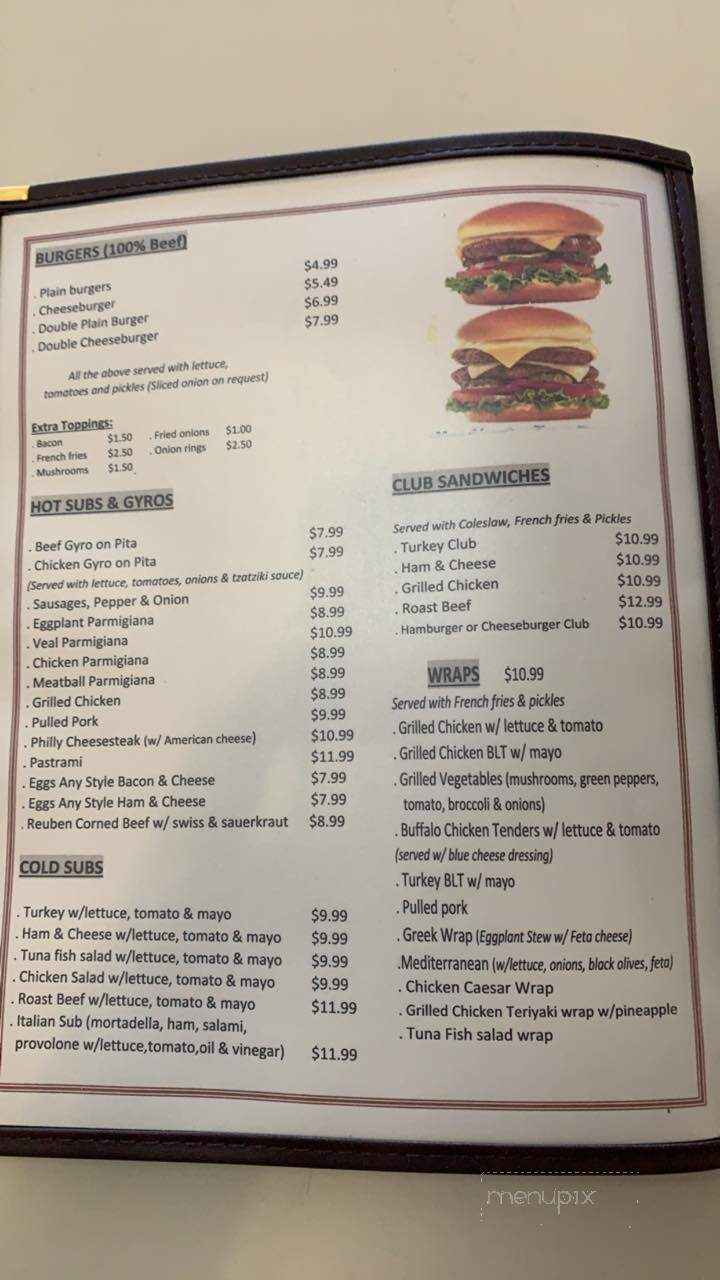 Babe's Place - Attleboro, MA menu_pic