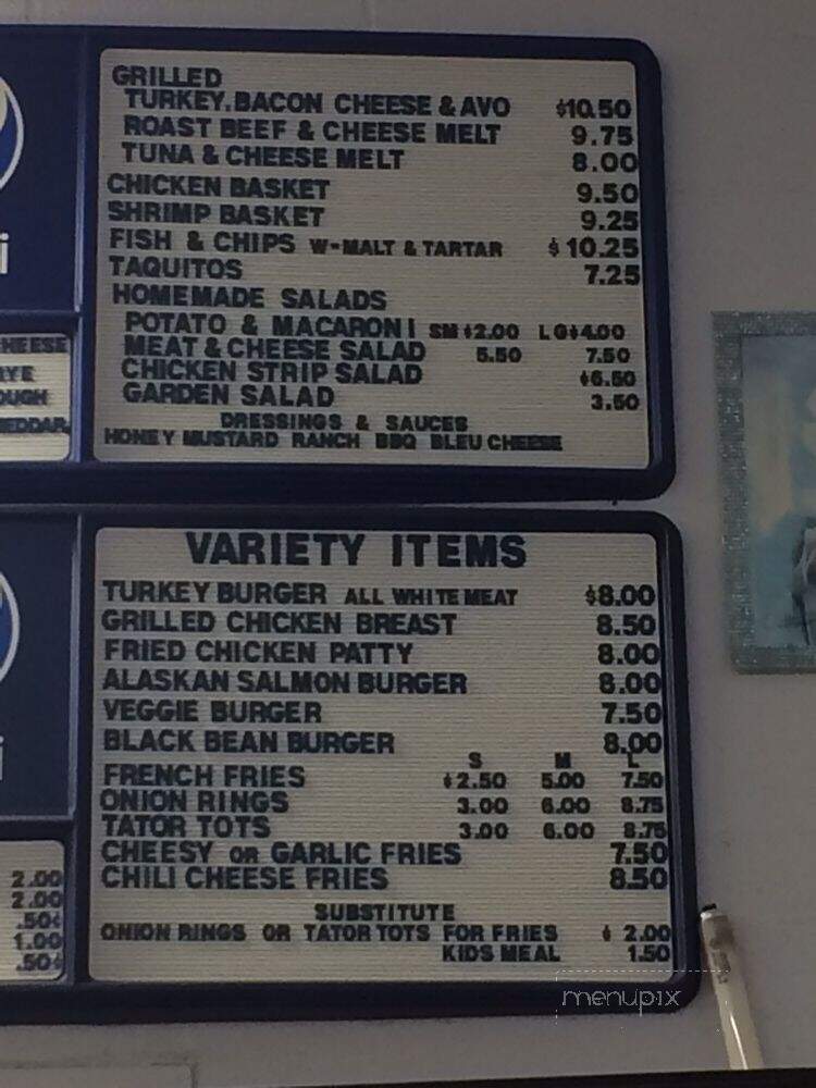 Gold Rush Burgers - Yreka, CA menu_pic