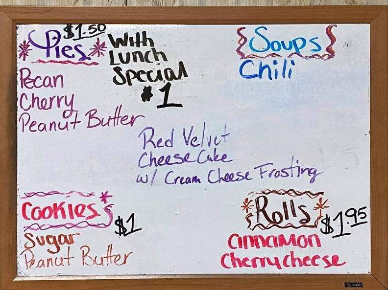 Marner's Six Mile Restaurant - Lagrange, IN menu_pic