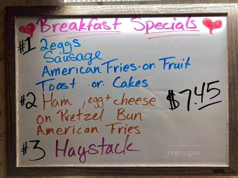 Marner's Six Mile Restaurant - Lagrange, IN menu_pic