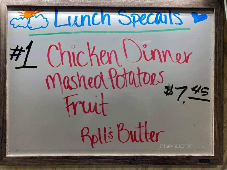 Marner's Six Mile Restaurant - Lagrange, IN menu_pic