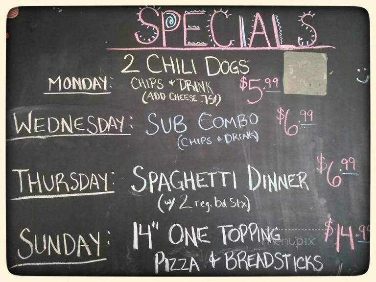 Pizza In Paris - Paris, MI menu_pic