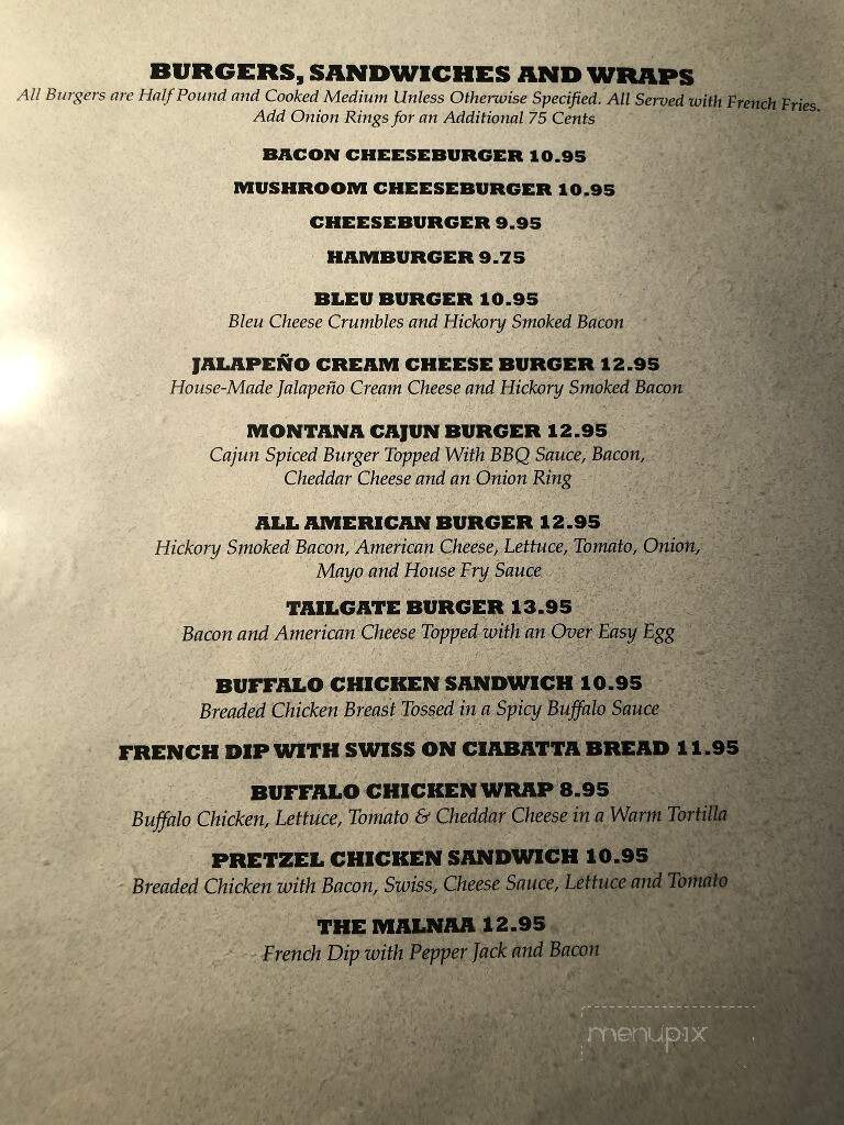 Durum Restaurant - Glasgow, MT menu_pic