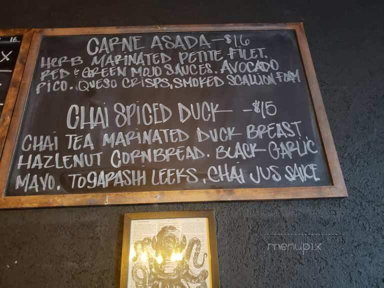 Notch Eight Craft House - Jim Thorpe, PA menu_pic