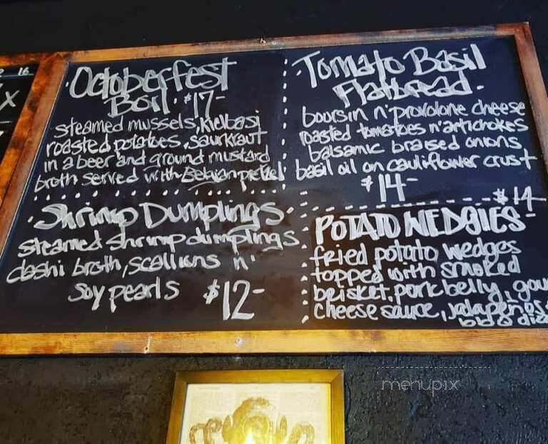 Notch Eight Craft House - Jim Thorpe, PA menu_pic