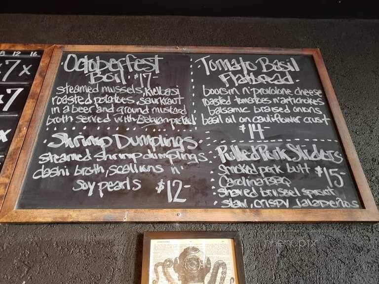 Notch Eight Craft House - Jim Thorpe, PA menu_pic