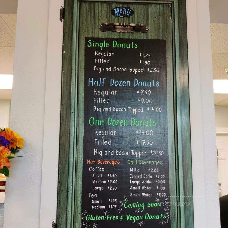 Duchess Donuts - Shelton, WA menu_pic