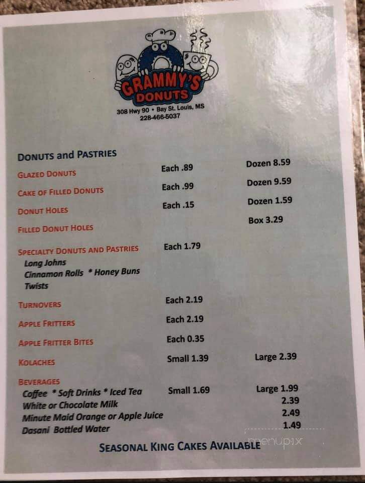 Grammy's Donuts and More - Bay Saint Louis, MS