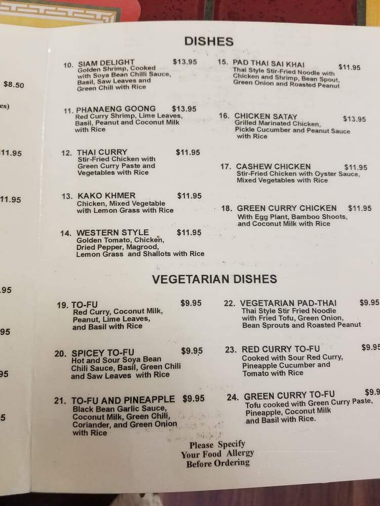 Pat's Restaurant - Kingston, ON menu_pic