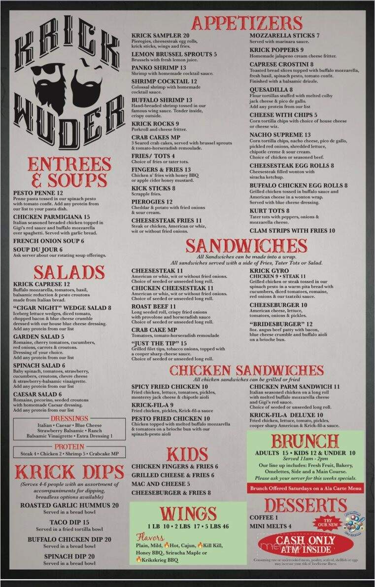 Krick Wuder Saloon & Restaurant - Philadelphia, PA