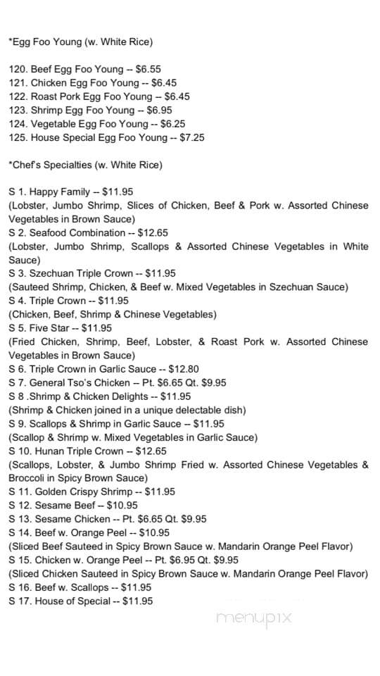 China King - Washington, MO menu_pic