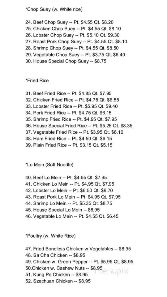 China King - Washington, MO menu_pic